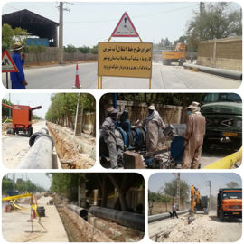آغاز عملیات اجرایی خط انتقال پروژه آب‌شیرین‌کن 17 هزار مترمکعبی در بوشهر