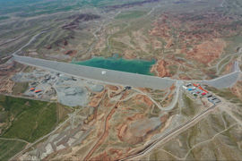 آبگیری 17 میلیون مترمکعب از سد کرم آباد در آذربایجان غربی