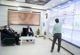 رونمايي از داشبورد جدید رصدخانه آب و انرژی سازمان آب و برق خوزستان