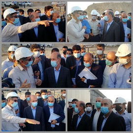 بازدید وزیر نیرو از پروژه خرید تضمینی آب از تاسیسات نمک‌زدایی بوشهر