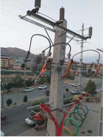 رفع ضعف ولتاژ بخش بزرگی از مشترکین برق در شهرستان مریوان