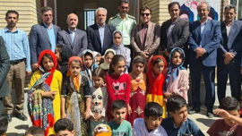 یکصدو ششمین مدرسه بانک سپه در کردستان افتتاح شد