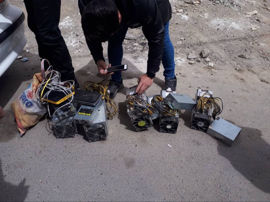شناسایی 21 دستگاه استخراج ارز دیجيتال در غرب شهرستان کرج