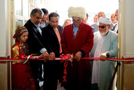 افتتاح مدرسه بانک سامان در روستای قوشجان‌آباد استان گلستان